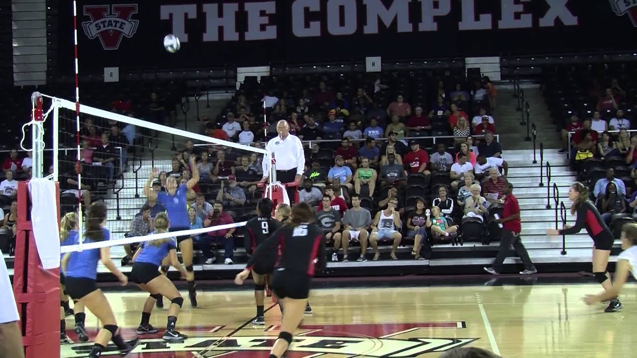 Blazers Volleyball Highlights Sept. 20 2013 - YouTube