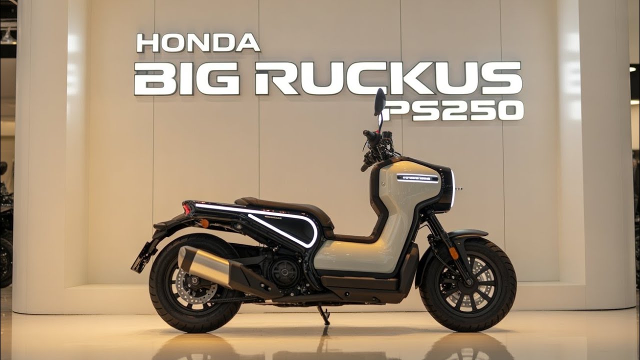 This Isn’t a Scooter… It’s a Monster! 2026 Honda Big Ruckus! - YouTube