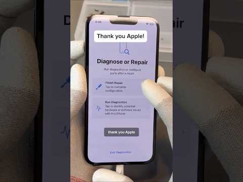 Apple introduce Genuine Used parts calibration to Third Party Repair Thank you Apple