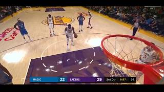 😱Lebron james misses almost all free throws at halftime vs orlando magic