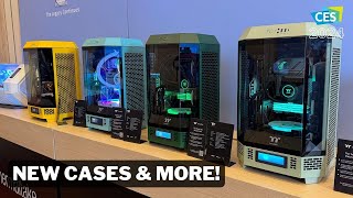 CES 2024 - Thermaltake's New Cases & More!