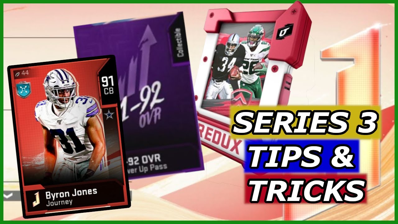SERIES 3 TIPS FOR BEGINNERS | MADDEN 20 ULTIMATE TEAM