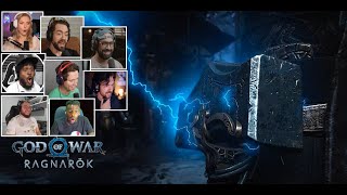 Let's Players Reaction To Thor | GOD OF WAR RAGNAROK