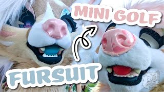 Fursuit Minigolf Shenanigans! (Ft. @kittykatmangle9465)