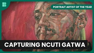 Painting Ncuti Gatwa  Portrait Artist of the Year  Art Documentary