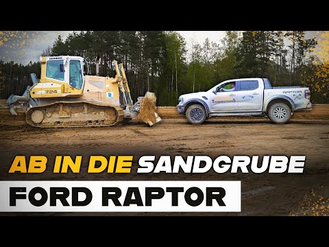 🚙💨Ford Raptor in der Sandgrube - Test