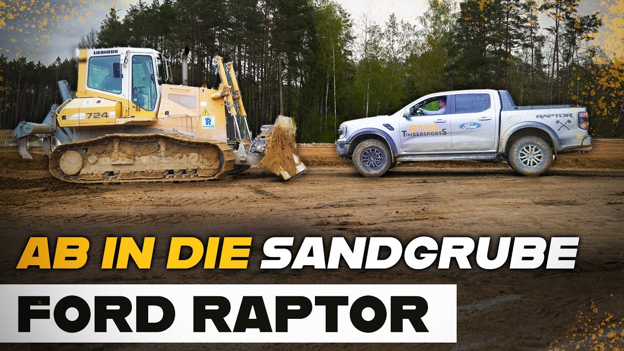 Ford Raptor Sand Rig 🚙💨Ford Raptor in der Sandgrube - Test - YouTube