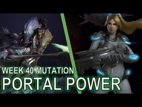 Starcraft II Co-Op Mutation #40: Portal Power [Karax is not required]