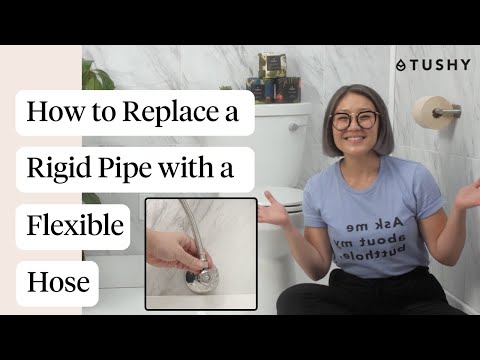 How to Replace a Rigid Pipe with a Flexible Hose when Installing Bidets