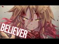 Nightcore Imagine Dragons Believer Lyrics Fairlane Cover Nightcore Imagine Dragons Believer Lyrics Fairlane Cover