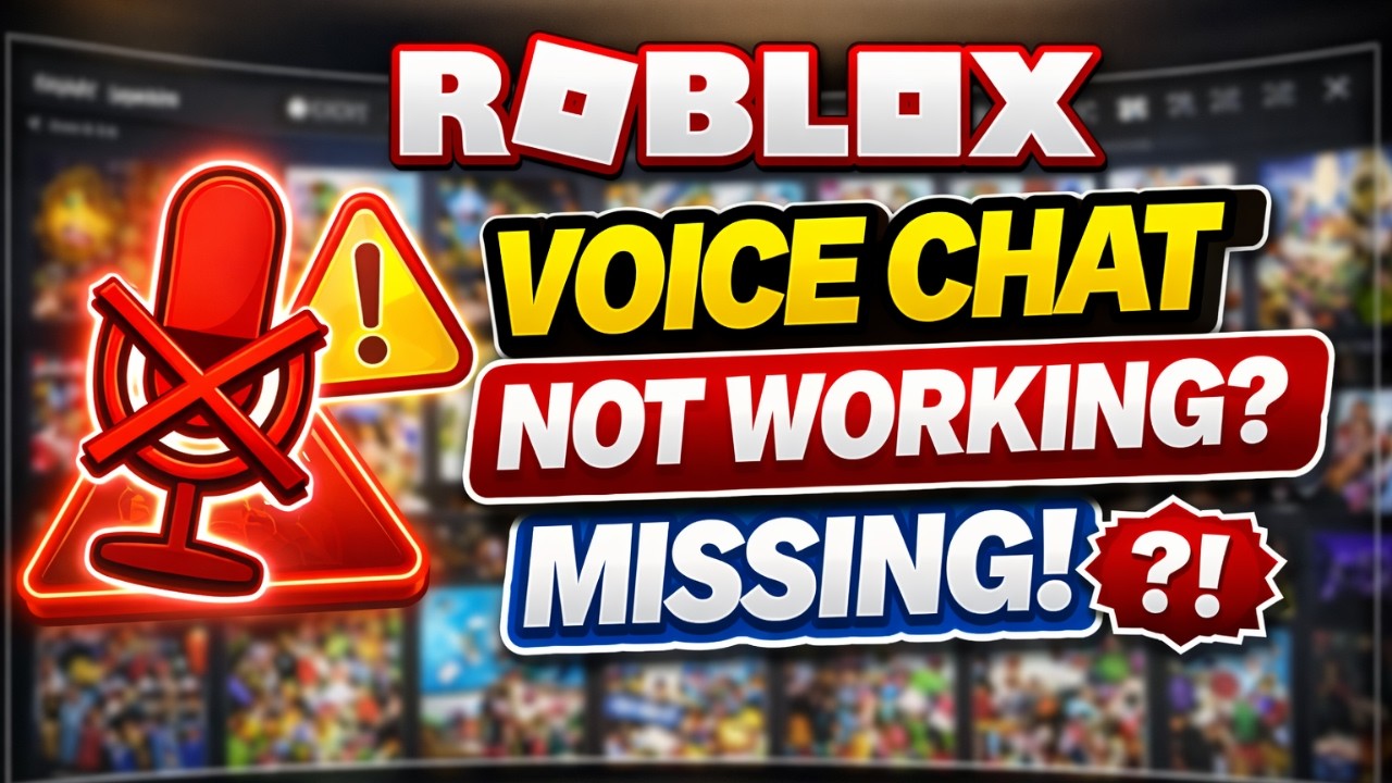 Roblox Voice Chat Not Working Fix 2026 Voice Chat Missing Or Disabled 