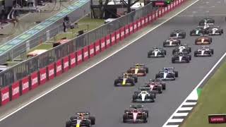 ZHOU GUANYU CRASHES IN LAP 1