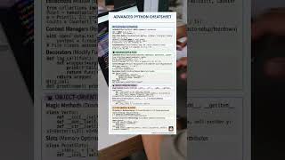 Advance Python Cheatsheet