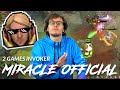 THE BEST MID HERO: INVOKER!! - Miracle Official