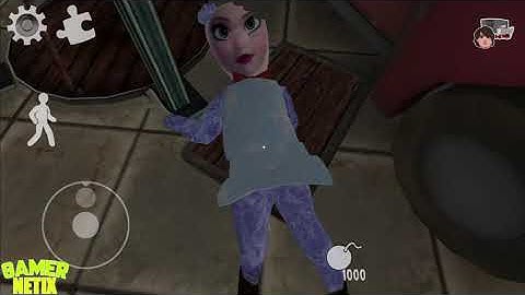 Rod is Elsa - Ice Scream 5 Friends Frozen Mod - Android & iOS Game