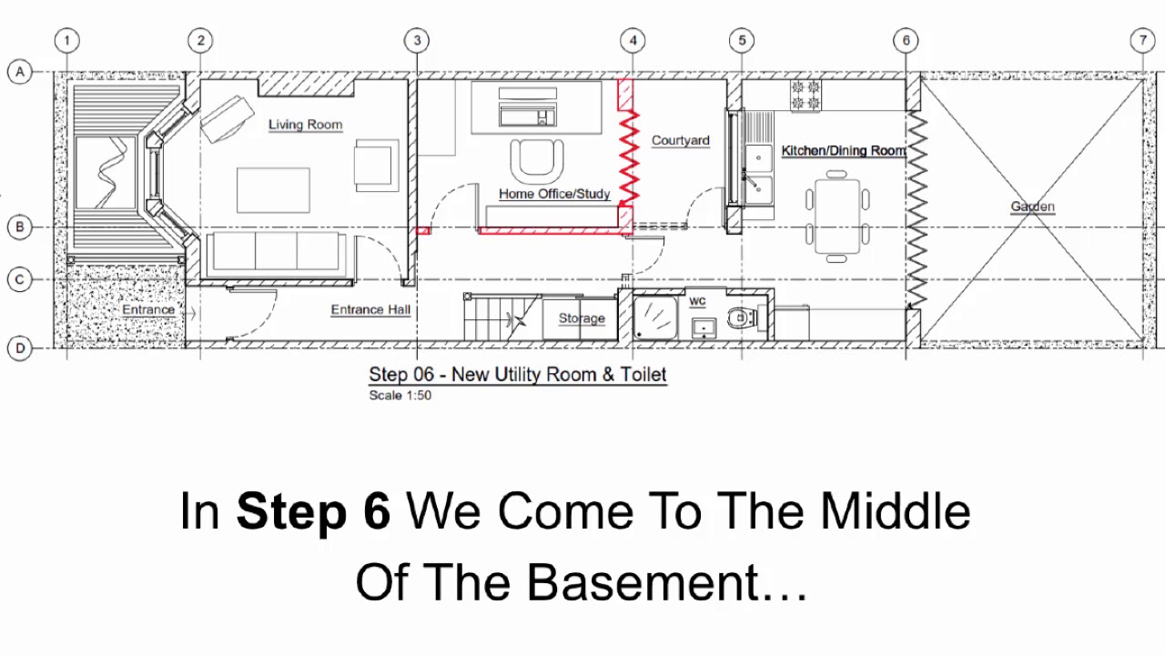 16 steps to an advanced basement conversion layout in a terraced house