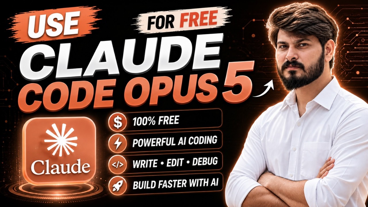 Use Claude Code Opus 5 For Free | Unlimited — Transcript