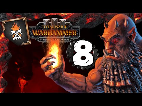 Видео: Гномы Хаоса Total War Warhammer 3 прохождение за Астрагота Железнорукого (сюжетная кампания) - #8