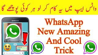 WhatsApp New Secret Tricks And Hidden Features | BY RASHID ALI TV screenshot 2