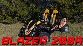 The all new TrailMaster Blazer 200 with Reverse