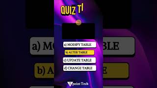 MySQL MCQs | MySQL Practice Questions &amp; Answers | Tpoint Tech