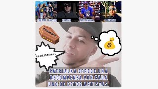 PATRIALKA, OFRECE. RECOMPENSA POR, 🤑 CUBOY, BLOQUE GÁNSTER,DAGA, FILATICO