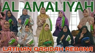 Latihan Perdanatutorial Pukulan Dasar Qasidah Rebana  Majelis Taklim Alamaliyah Villa Intan 1