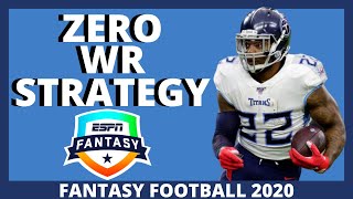 ... in this video i talk about the wide receiver zero strategy
fantasy...