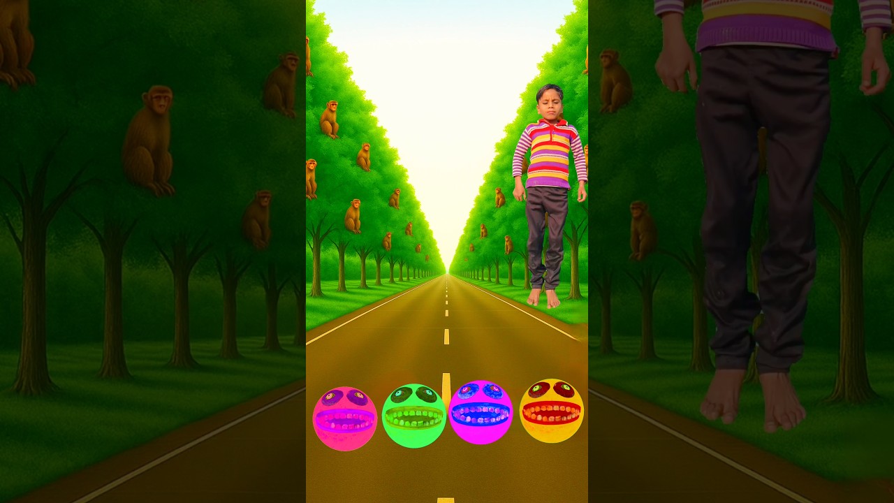 wait for twist janp on to new colour monster Pac-Man vs Big monster Pac-Man 