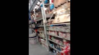 Finding bed board for new bed at Lowes