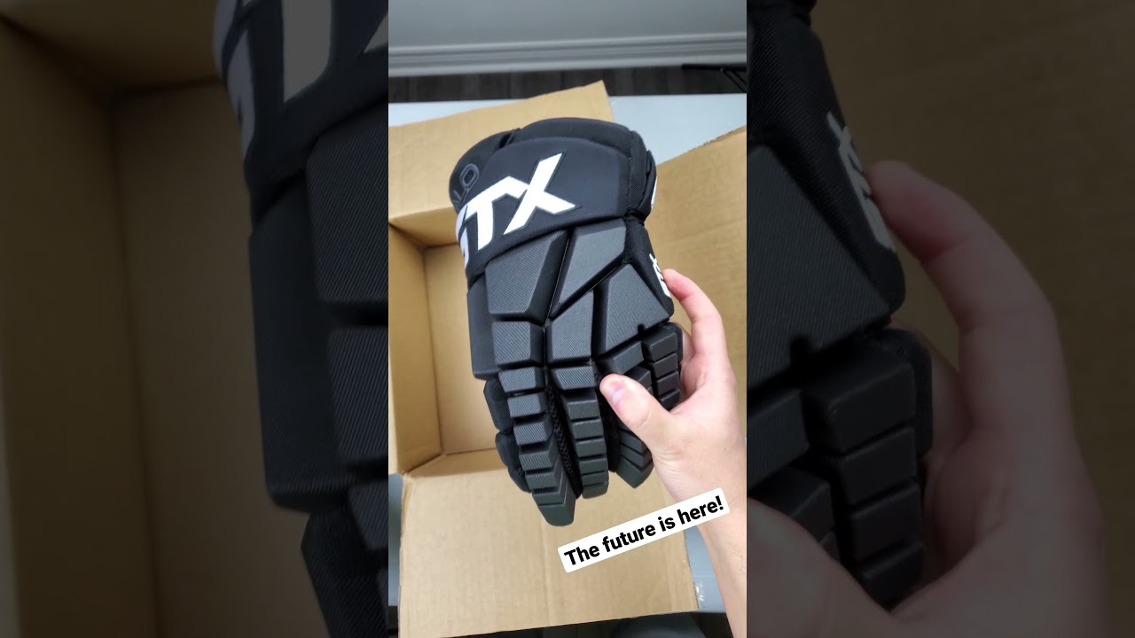The Future of Hockey Gloves! STX Halo Unboxing