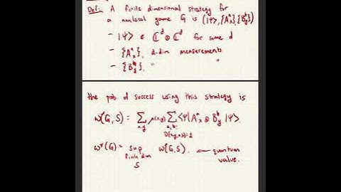 Advanced Topics in Quantum Information Theory (Fall 2020) - Lecture 10