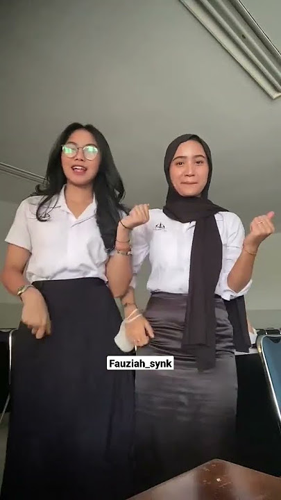 kompilasi sma tiktok rok ketat hitam licin