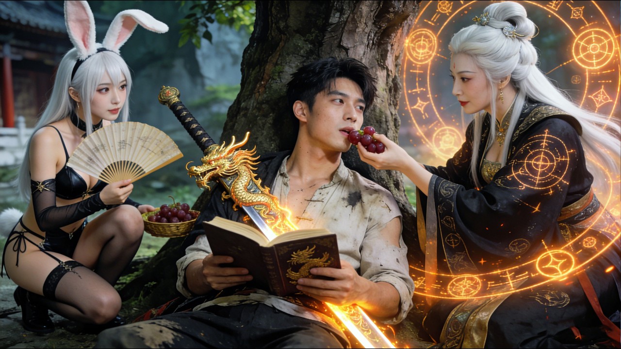 【FULL】人人嘲笑的廢柴，竟是千年前一劍斬斷天道的絕世劍仙！不隻兔女郎相伴修行，連玄學老祖都上門求愛！#短劇推薦 #短劇 #修仙 #玄幻