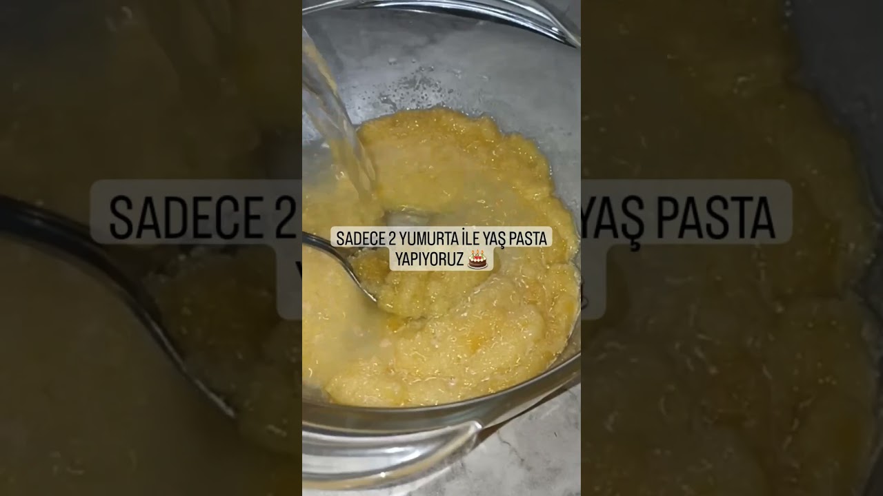 Sadece 2 yumurta ile Yaş Pasta yapalım mı? #tarif #yemektarifleri #yemek Sadece 2 yumurta ile Yaş Pasta yapalım mı? #tarif #yemektarifleri #yemek