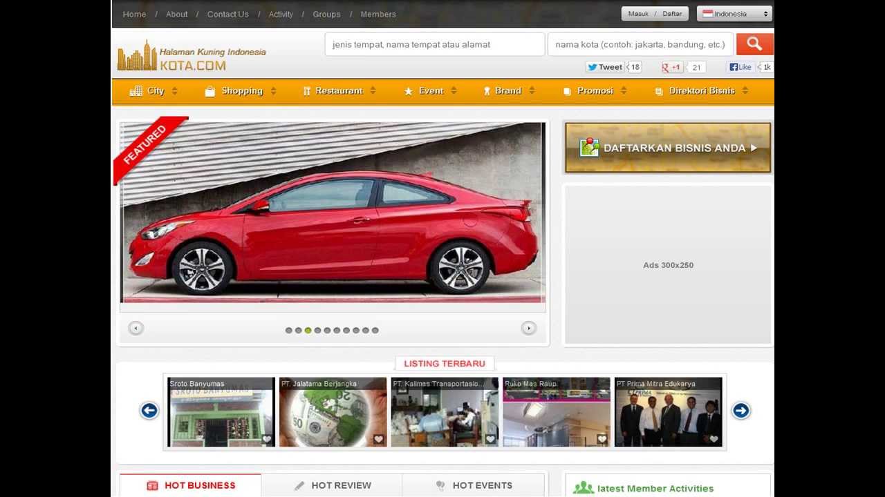 Top Indonesia B2B Portals and Yellow Pages