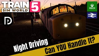 Train Sim World 5 - Night Driving: Can You Survive the Darkness? | Kingmoor → Carlisle | Class 40