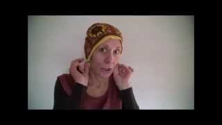 Make a Cloche Hat from Vintage Linen Fabric