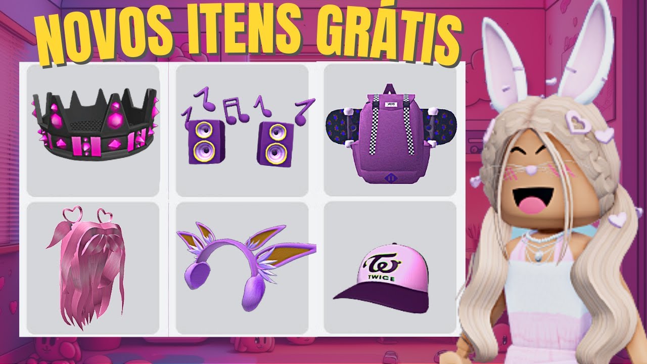 itens gratis! - Roblox