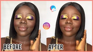 HOW I EDIT MY PICTURES FOR INSTAGRAM (Facetune 2 Editing app)| Jhosfine