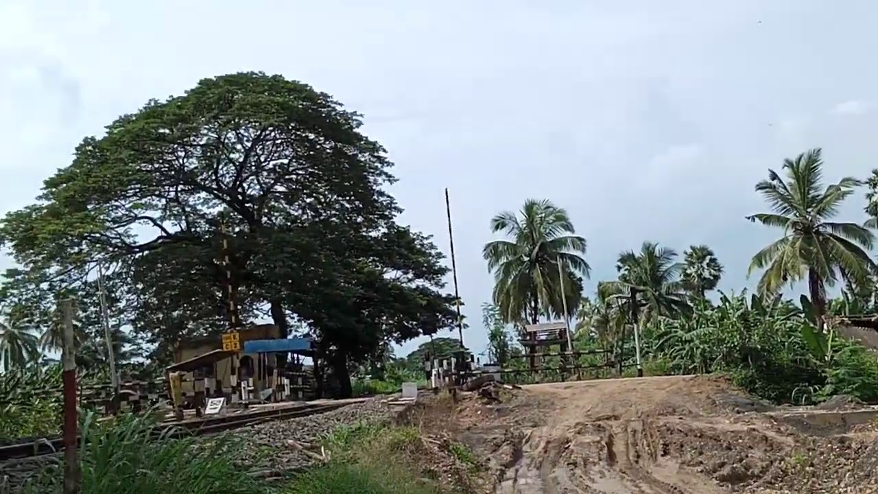 Tanuku to satyawada, chilakapadu railway stations, electrification(4)