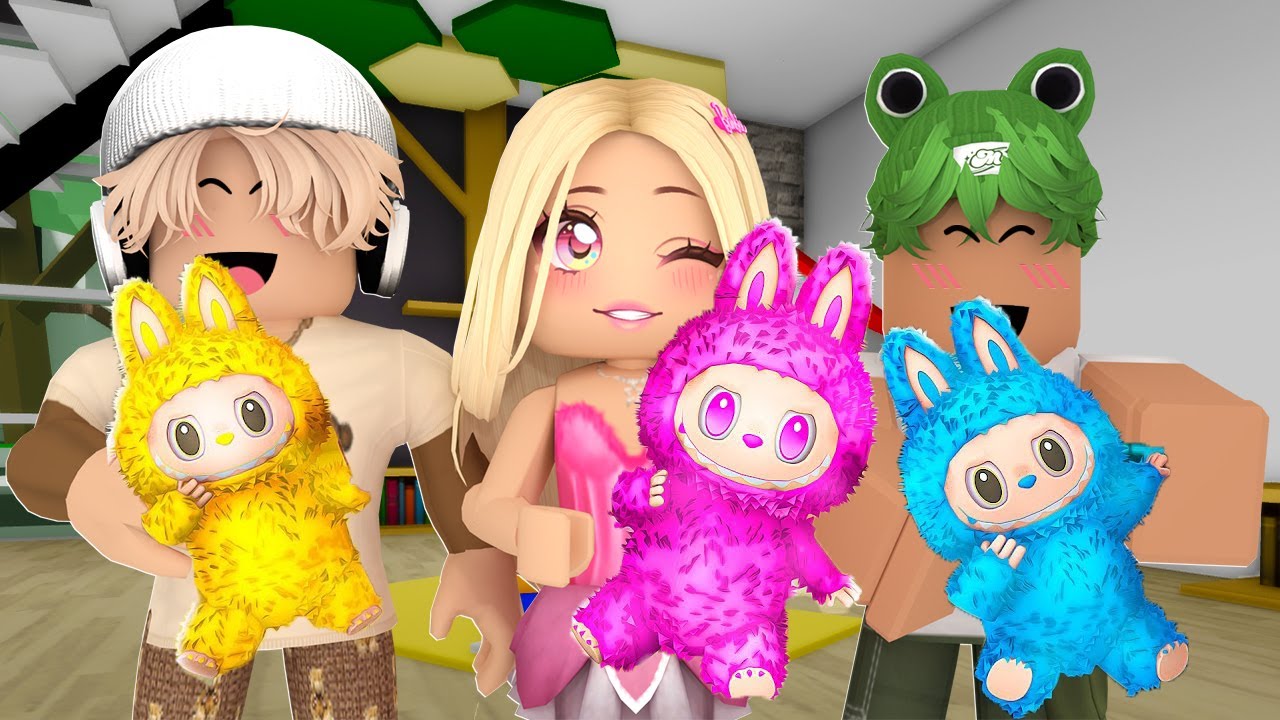 Kendi LABUBU'muzu EVLAT EDİNİYORUZ..🥰 (Brookhaven)