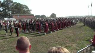 Marketgardencommemoration013 Massed Pipes And Drums At Ginkel Heath