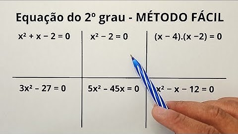 EQUAÇÃO DO 2° GRAU | APRENDA COM ESSES 6 EXERCÍCIOS
