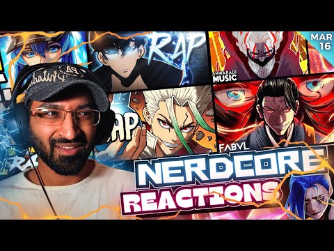 Super Mega Nerdcore Batch Reaction! (FabvL, Rustage, Shwabadi, TheManBeHisLa, Ham Sandwich, HalaCG)