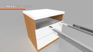 Rear Adjusting#PlusBox #Ubox Various height and detail installs #cabinet #drawer #kitchen #garis