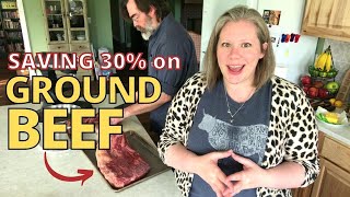 Easy Hack to Save 3050% on Ground Beef! Grinding Meat at Home!