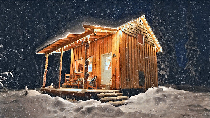 3 Years of Cabin Living & Building Alone in the Alaskan Wilderness