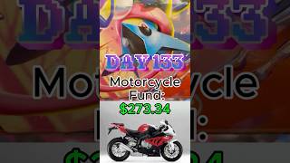 Day 133 | Opening Pokémon Packs to Buy a Motorcycle | Chaos Rising #pokemon #motorcyclechallenge