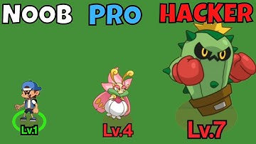 NOOB vs PRO vs HACKER in Monster Evolution Part 2
